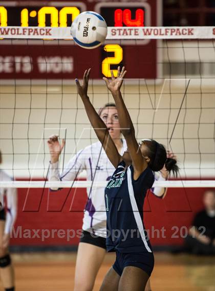 Thumbnail 3 in Ardrey Kell vs. Leesville Road (NCHSAA 4A Final) photogallery.