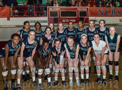 Thumbnail 2 in Ardrey Kell vs. Leesville Road (NCHSAA 4A Final) photogallery.