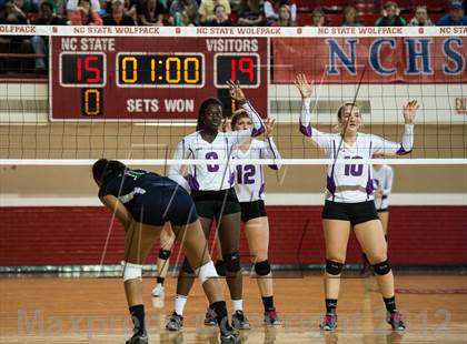 Thumbnail 3 in Ardrey Kell vs. Leesville Road (NCHSAA 4A Final) photogallery.