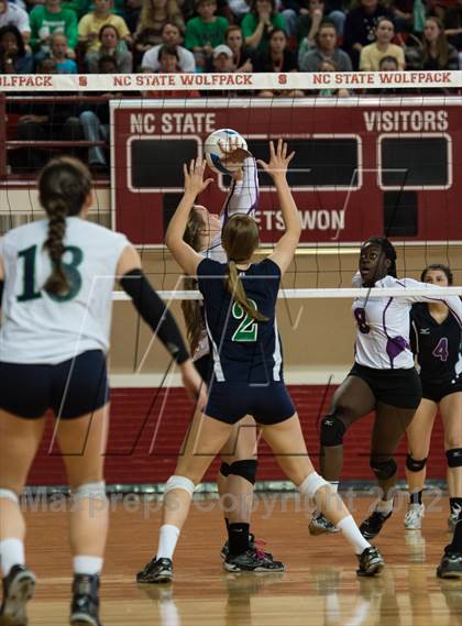 Thumbnail 3 in Ardrey Kell vs. Leesville Road (NCHSAA 4A Final) photogallery.