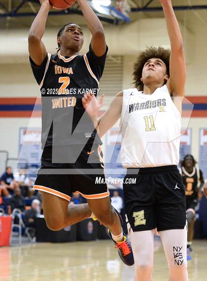 Thumbnail 2 in Iowa Christian Academy vs Zephryhills Christian National (Tarkanian Classic) photogallery.