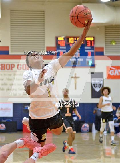 Thumbnail 2 in Iowa Christian Academy vs Zephryhills Christian National (Tarkanian Classic) photogallery.