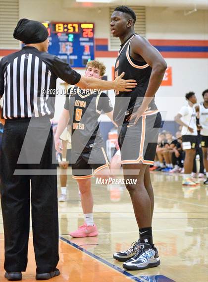 Thumbnail 2 in Iowa Christian Academy vs Zephryhills Christian National (Tarkanian Classic) photogallery.