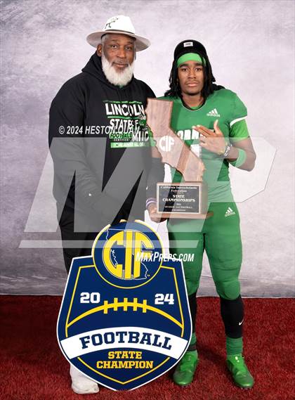Thumbnail 2 in Lincoln (CIF State D1AA Champions) photogallery.