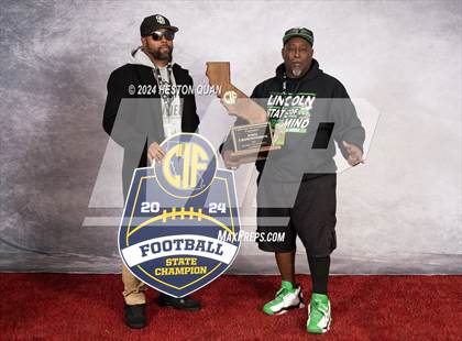 Thumbnail 2 in Lincoln (CIF State D1AA Champions) photogallery.