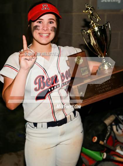 Thumbnail 2 in Benson vs. Bourgade Catholic (AIA 2A Final Award Photos) photogallery.