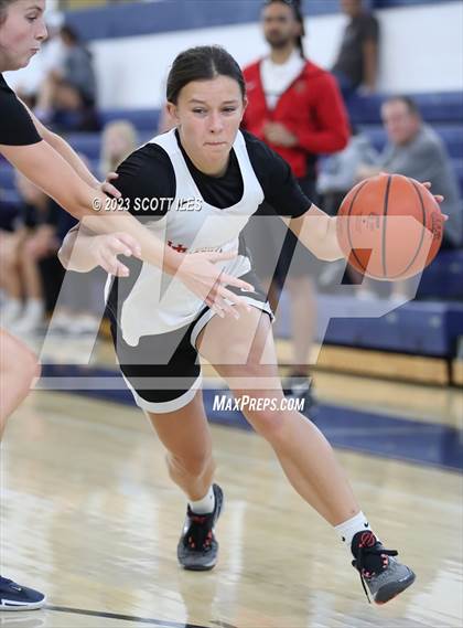 Thumbnail 3 in Worthington Christian vs Lancaster (Scrimmage) photogallery.