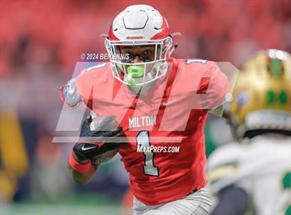 Thumbnail 1 in Milton vs. Langston Hughes (GHSA 5A Championship) photogallery.