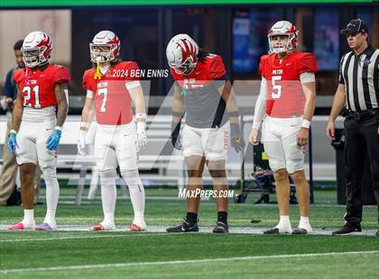 Thumbnail 3 in Milton vs. Langston Hughes (GHSA 5A Championship) photogallery.