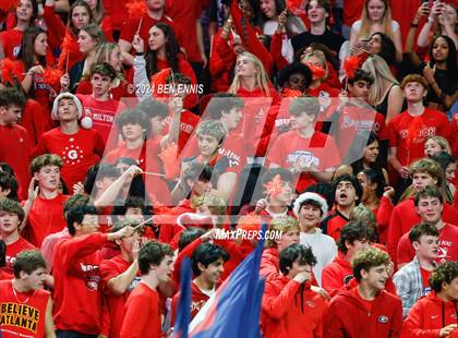 Thumbnail 2 in Milton vs. Langston Hughes (GHSA 5A Championship) photogallery.