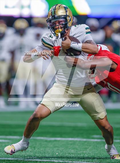 Thumbnail 1 in Milton vs. Langston Hughes (GHSA 5A Championship) photogallery.
