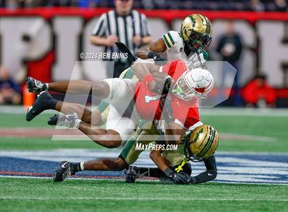 Thumbnail 3 in Milton vs. Langston Hughes (GHSA 5A Championship) photogallery.
