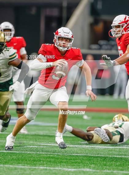 Thumbnail 2 in Milton vs. Langston Hughes (GHSA 5A Championship) photogallery.