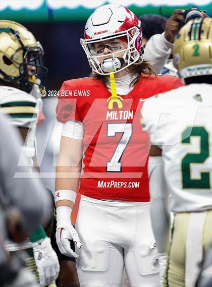 Thumbnail 1 in Milton vs. Langston Hughes (GHSA 5A Championship) photogallery.