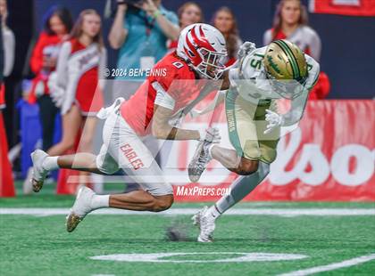 Thumbnail 2 in Milton vs. Langston Hughes (GHSA 5A Championship) photogallery.