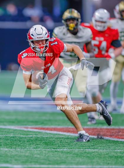 Thumbnail 2 in Milton vs. Langston Hughes (GHSA 5A Championship) photogallery.