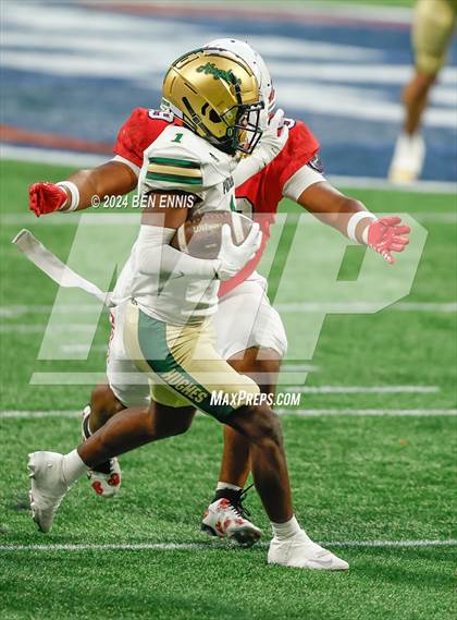 Thumbnail 1 in Milton vs. Langston Hughes (GHSA 5A Championship) photogallery.