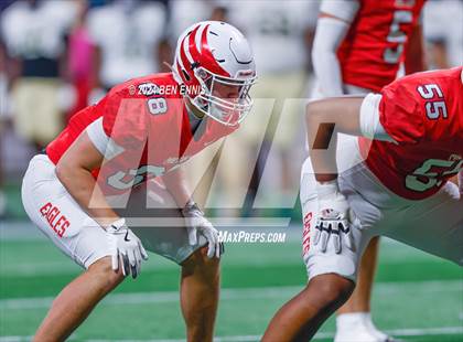 Thumbnail 2 in Milton vs. Langston Hughes (GHSA 5A Championship) photogallery.