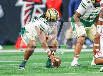Thumbnail 1 in Milton vs. Langston Hughes (GHSA 5A Championship) photogallery.