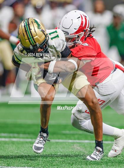 Thumbnail 1 in Milton vs. Langston Hughes (GHSA 5A Championship) photogallery.