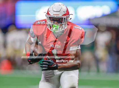Thumbnail 3 in Milton vs. Langston Hughes (GHSA 5A Championship) photogallery.