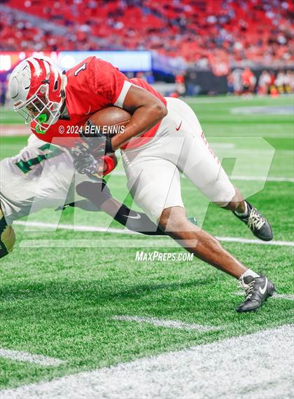 Thumbnail 3 in Milton vs. Langston Hughes (GHSA 5A Championship) photogallery.
