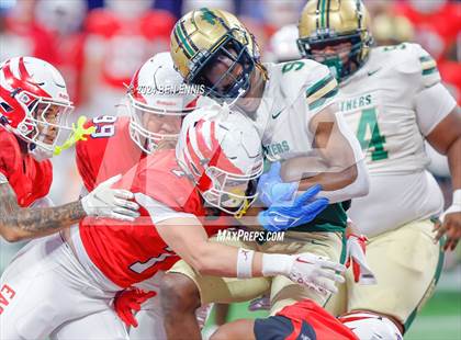 Thumbnail 2 in Milton vs. Langston Hughes (GHSA 5A Championship) photogallery.
