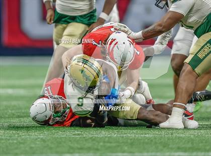 Thumbnail 2 in Milton vs. Langston Hughes (GHSA 5A Championship) photogallery.