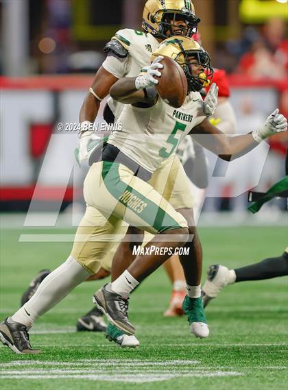 Thumbnail 3 in Milton vs. Langston Hughes (GHSA 5A Championship) photogallery.