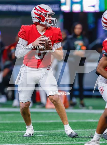 Thumbnail 1 in Milton vs. Langston Hughes (GHSA 5A Championship) photogallery.