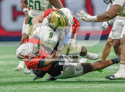 Thumbnail 2 in Milton vs. Langston Hughes (GHSA 5A Championship) photogallery.
