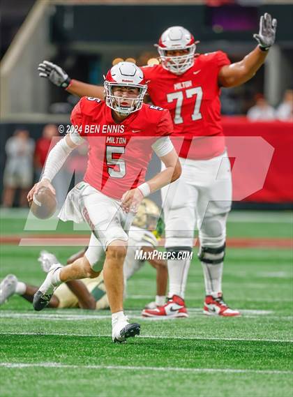 Thumbnail 1 in Milton vs. Langston Hughes (GHSA 5A Championship) photogallery.