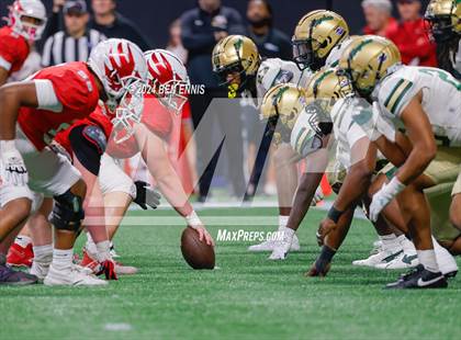 Thumbnail 2 in Milton vs. Langston Hughes (GHSA 5A Championship) photogallery.