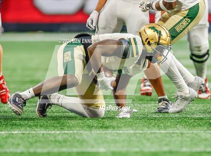Thumbnail 2 in Milton vs. Langston Hughes (GHSA 5A Championship) photogallery.