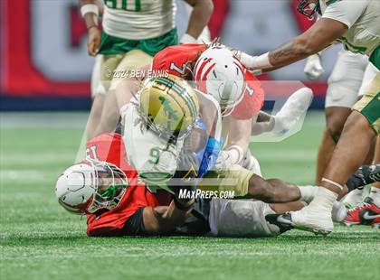 Thumbnail 3 in Milton vs. Langston Hughes (GHSA 5A Championship) photogallery.