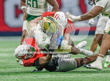 Thumbnail 1 in Milton vs. Langston Hughes (GHSA 5A Championship) photogallery.