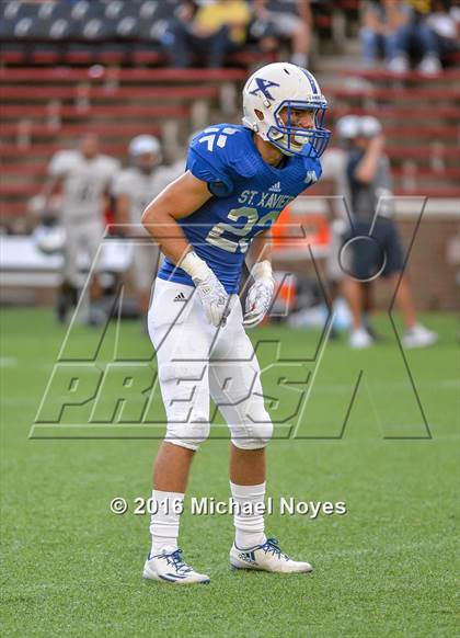 Thumbnail 3 in St. Xavier vs. St. John Bosco (Crosstown Showdown) photogallery.