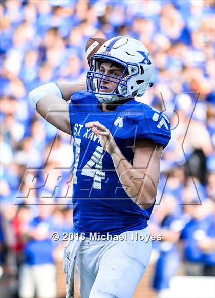 Thumbnail 2 in St. Xavier vs. St. John Bosco (Crosstown Showdown) photogallery.