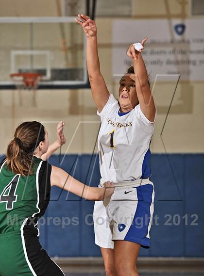 Thumbnail 2 in Brethren Christian vs Desert Christian Academy (MaxPreps Holiday Classic) photogallery.