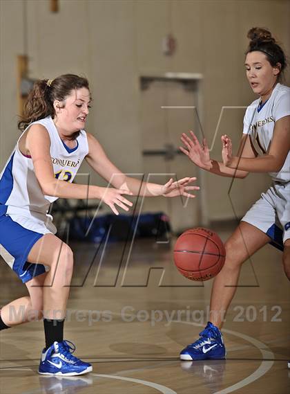 Thumbnail 2 in Brethren Christian vs Desert Christian Academy (MaxPreps Holiday Classic) photogallery.