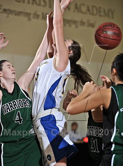 Thumbnail 2 in Brethren Christian vs Desert Christian Academy (MaxPreps Holiday Classic) photogallery.