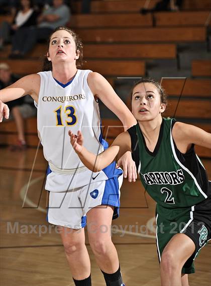 Thumbnail 2 in Brethren Christian vs Desert Christian Academy (MaxPreps Holiday Classic) photogallery.