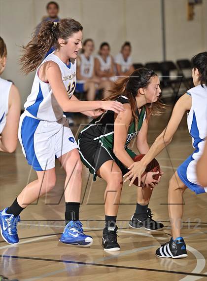 Thumbnail 2 in Brethren Christian vs Desert Christian Academy (MaxPreps Holiday Classic) photogallery.