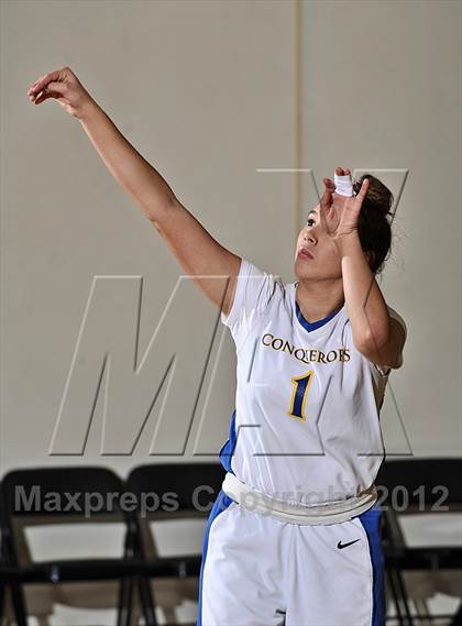 Thumbnail 1 in Brethren Christian vs Desert Christian Academy (MaxPreps Holiday Classic) photogallery.
