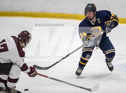 Thumbnail 2 in Bow vs Goffstown (Manchester Christmas Tournament) photogallery.