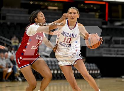 Thumbnail 2 in Indiana Futures All Star Game photogallery.
