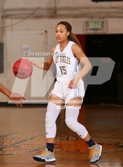 Thumbnail 3 in Northwood Temple Academy vs Fayetteville Christian (Sandhills Athletic Conference Tournament) photogallery.