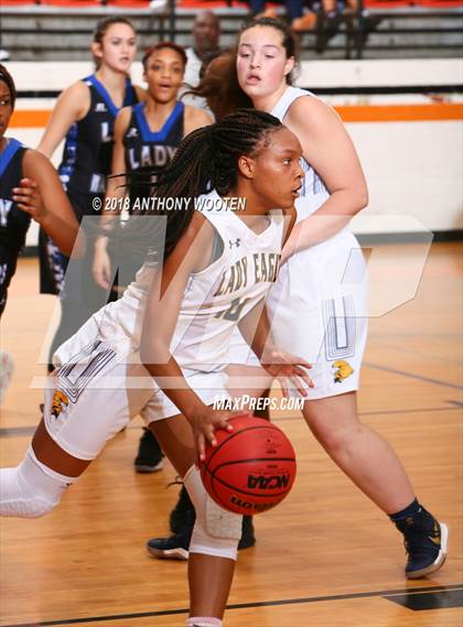 Thumbnail 1 in Northwood Temple Academy vs Fayetteville Christian (Sandhills Athletic Conference Tournament) photogallery.