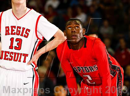 Thumbnail 1 in Regis Jesuit vs. Eaglecrest (CHSAA 5A Great 8) photogallery.