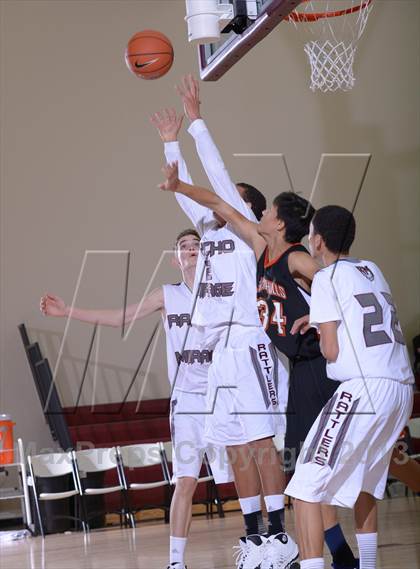 Thumbnail 1 in Rancho Mirage vs. Beverly Hills (MaxPreps Holiday Classic) photogallery.